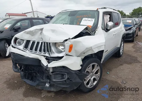2016 Jeep Renegade Limited from USA, damaged, VIN ZACCJBDT5GPD14631